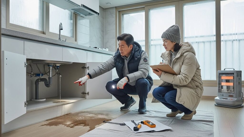 겨울철 수도 누수 점검 체크리스트
