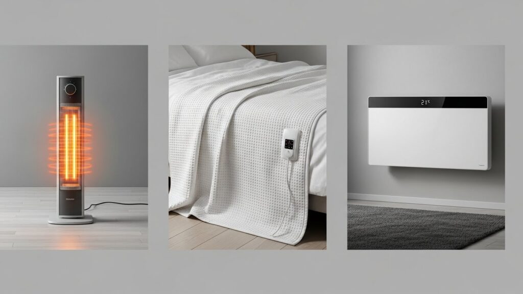 전기히터 vs 전기장판 vs 패널히터